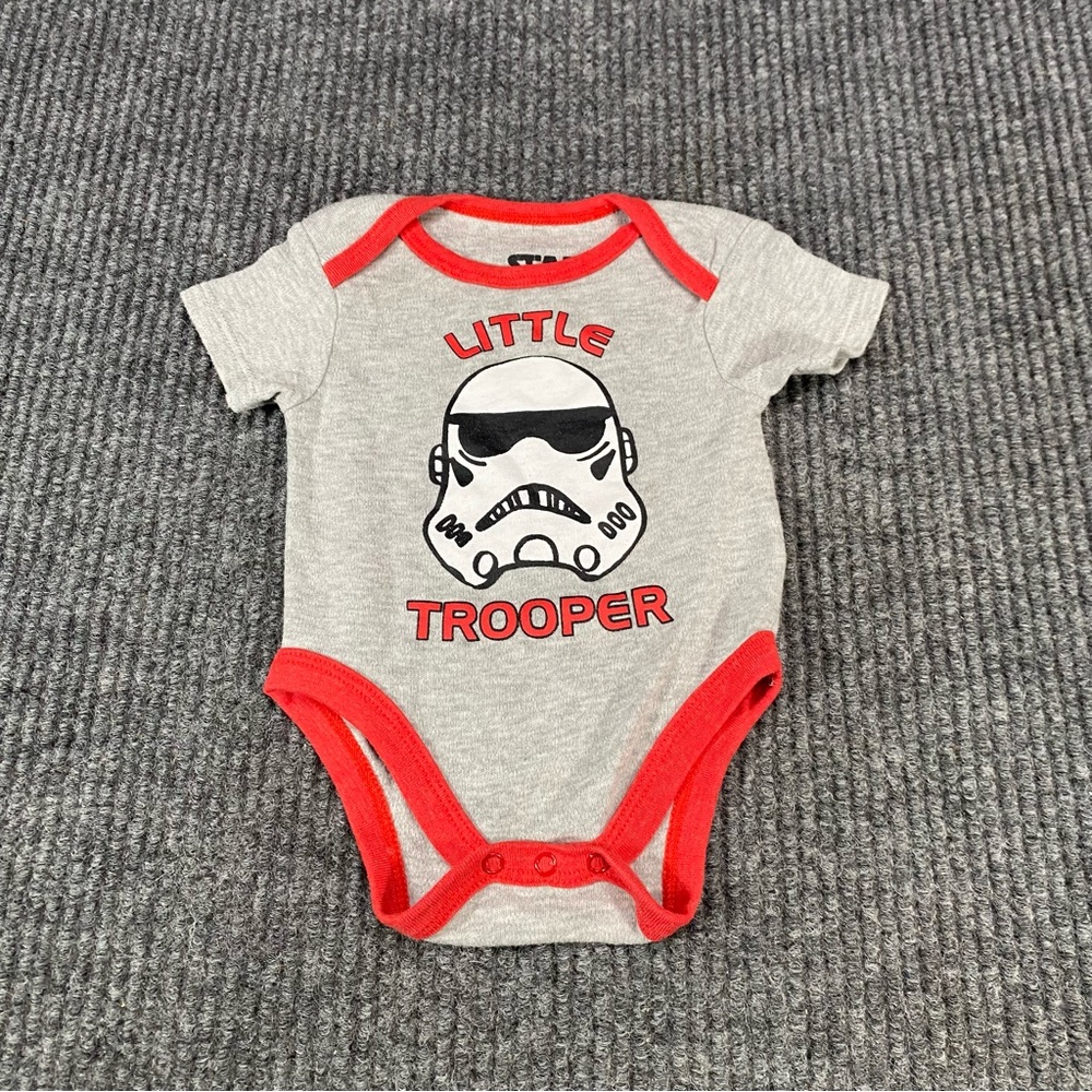 Happy Threads Star Wars Baby Onesie Size 0-3 Months